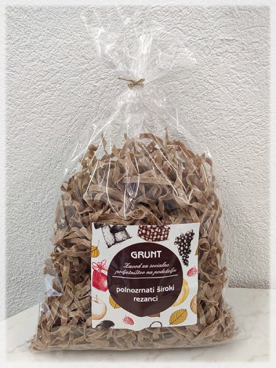 Polnozrnati široki rezanci - 350 g